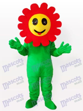 Kichernde Sonne Blumen Anlage erwachsenes Maskottchen lustiges Kostüm