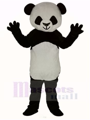 Süß Kurzes Haar Panda Maskottchen Kostüm
