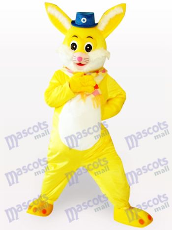 Ostern gelbes Kaninchen Tier Maskottchen Kostüm
