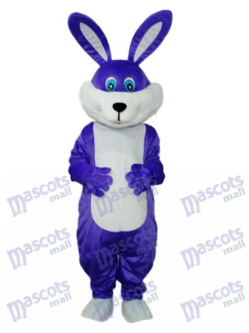 Ostern lila Kaninchen Maskottchen Erwachsene Kostüm Tier