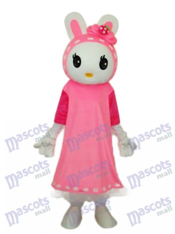 Ostern Fräulein Kaninchen Maskottchen Erwachsene Kostüm Tier
