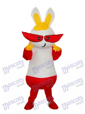 Ostern Gelb Hut Kaninchen Maskottchen Erwachsene Kostüm Tier