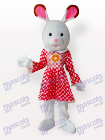 Osterhase Tier Maskottchen Kostüm für Erwachsene