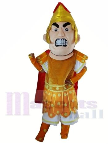 Gold Trojaner Maskottchen Kostüm