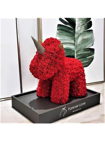 rot Rose Einhorn Blume Einhorn Bestes Geschenk für Muttertag, Valentinstag, Jubiläum, Hochzeit und Geburtstag