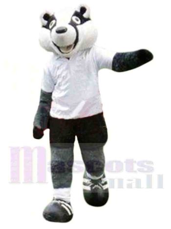 Sportlicher Dachs Maskottchen Kostüm