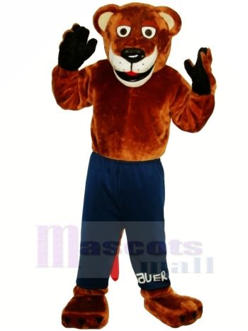 Lustig Stark Leopard Maskottchen Kostüme Erwachsene