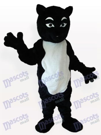  Schwarzen Skunk Erwachsenen Maskottchen kostüm