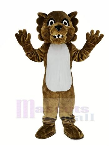 Braun Puma Pfoten Maskottchen Kostüm Tier