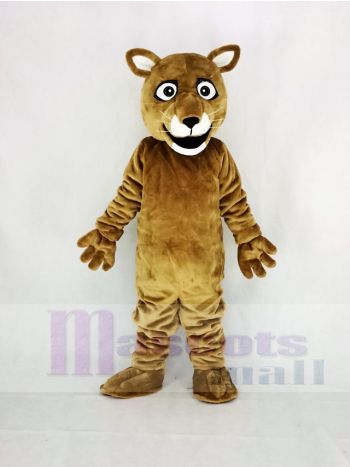 Süß Wenig Puma Maskottchen Kostüm Hochschule