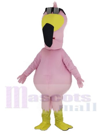 Rosa Flamingo Vogel Maskottchen Kostüm Tier