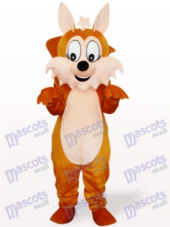 Brown Eichhörnchen mit großen Schwanz Tier Maskottchen Kostüm