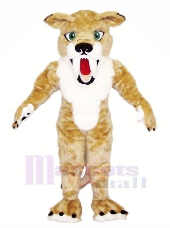 Heftig Sabercat Maskottchen Kostüme Karikatur