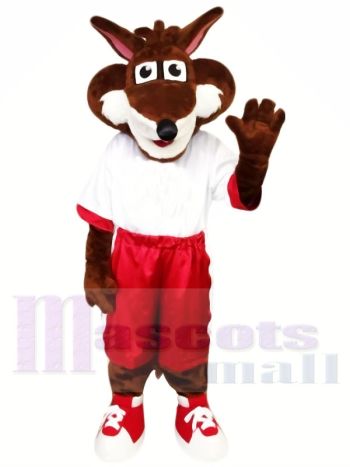 Fuchs mit Groß Augen Maskottchen Kostüme Tier