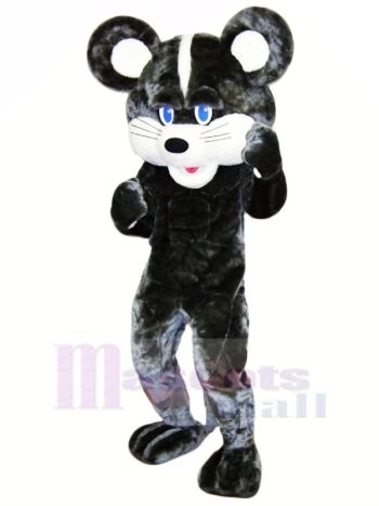 Lustig Schwarz Maus Maskottchen Kostüme Karikatur