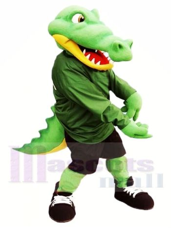 Hochwertiger Alligator Maskottchen Kostüm