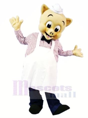 Hoch Qualität Koch Schwein Maskottchen Kostüme Karikatur	