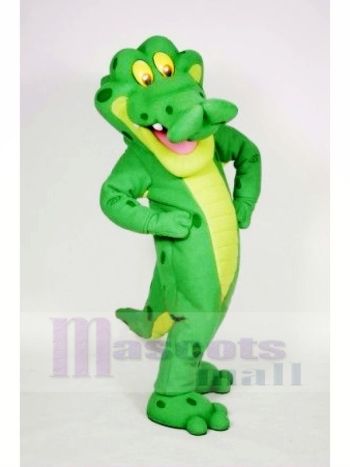 Lächelnd Alligator Maskottchen Kostüme Erwachsene