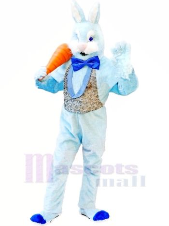 Blau Hase Erwachsene Maskottchen Kostüme Tier