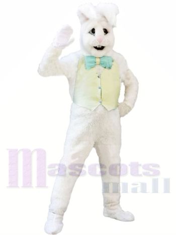 Weiß Hase Erwachsene Maskottchen Kostüme Tier