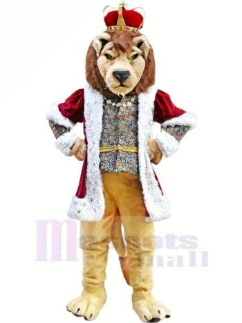 König Löwe Maskottchen Kostüme Erwachsene