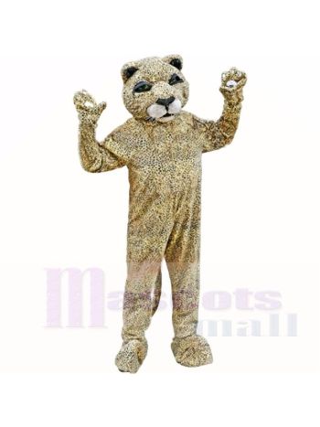 Beschmutzt Braun Leopard Maskottchen Kostüme Erwachsene