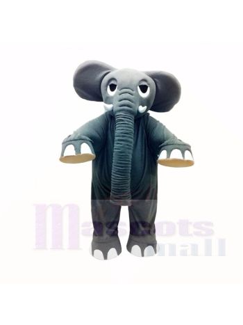 Stark Grau Elefant Maskottchen Kostüme Erwachsene