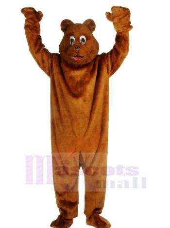 Realistisch Braun Bär Maskottchen Kostüme Erwachsene