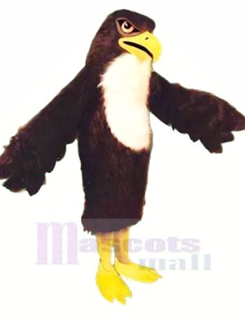 Stark Schwarz Falke Erwachsene Maskottchen Kostüme Tier