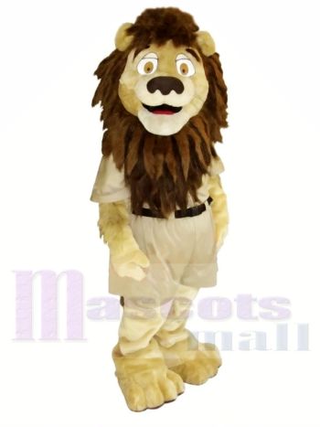 Stark Braun Löwe Maskottchen Kostüme Tier