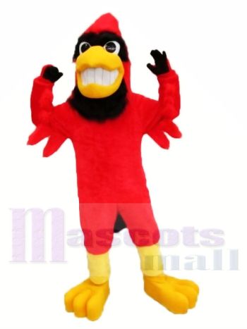 Stark rot Kardinal Maskottchen Kostüme Tier