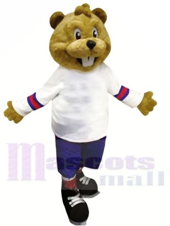 Braun Biber mit Passen Maskottchen Kostüme Tier