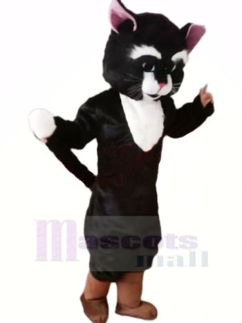 Schön Schwarz Katze Maskottchen Kostüme Karikatur