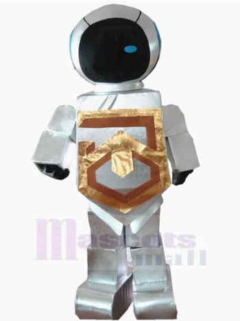 Roboter maskottchen kostüm