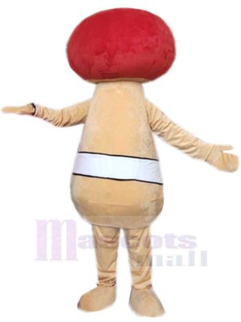 Pilz maskottchen kostüm