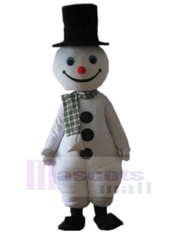 Schneemann maskottchen kostüm