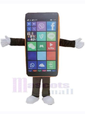 Telefon maskottchen kostüm
