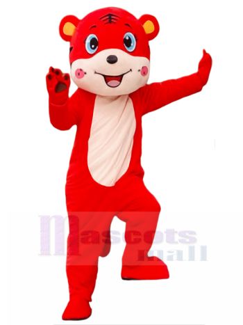 Tiger maskottchen kostüm