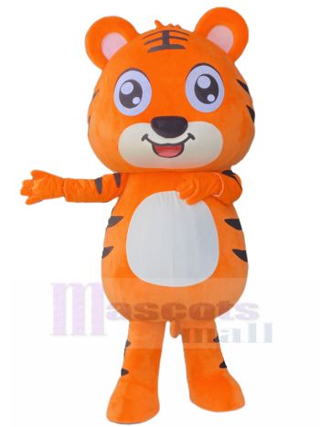 Tiger maskottchen kostüm