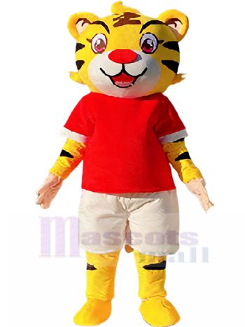 Tiger maskottchen kostüm