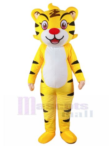 Tiger maskottchen kostüm