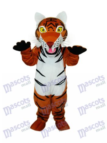 Brown Tiger Maskottchen Erwachsene Kostüm Tier