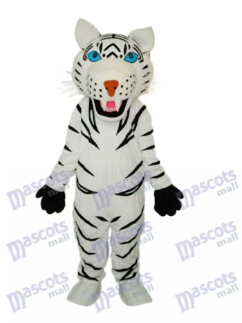 Weißes Tiger Maskottchen-erwachsenes Kostüm Tier