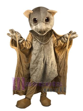 Fledermaus maskottchen kostüm