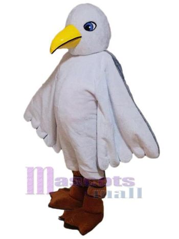 Möwe maskottchen kostüm
