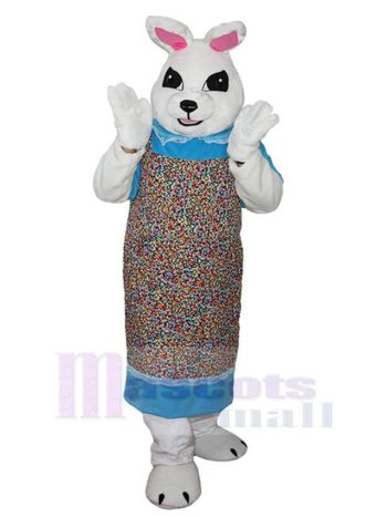 Hase maskottchen kostüm