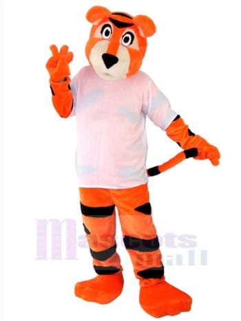 Tiger maskottchen kostüm