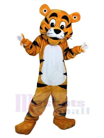 Tiger maskottchen kostüm