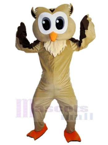 Eule maskottchen kostüm