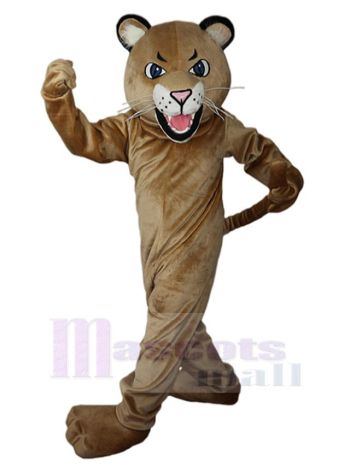 Leopard maskottchen kostüm